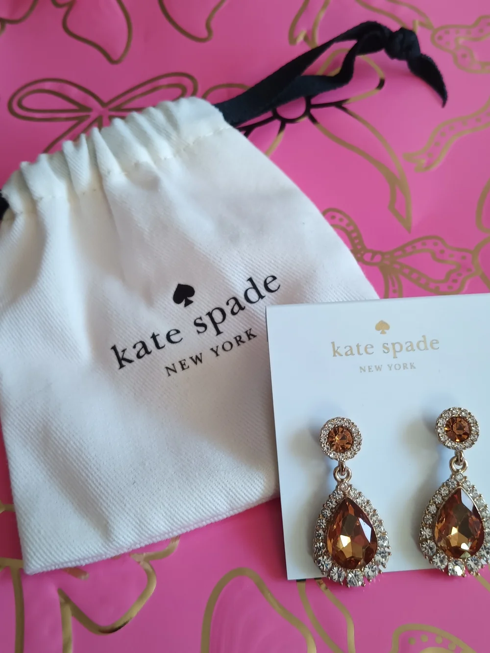KATE SPADE WRAP IT UP EARRINGS